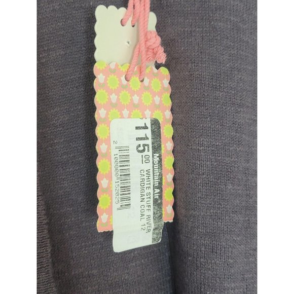 White Stuff River linen blend cardigan coal gray M - Picture 3 of 11